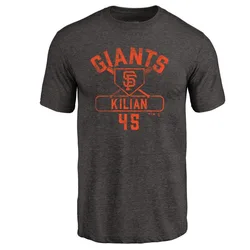 Caleb Kilian San Francisco Giants Youth Black Base Runner Tri-Blend T-Shirt -