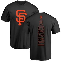 Curt Casali San Francisco Giants Men's Black Backer T-Shirt -