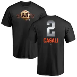 Curt Casali San Francisco Giants Youth Black Midnight Mascot T-Shirt -