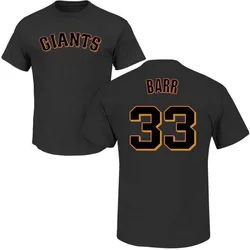 Jim Barr San Francisco Giants Men's Black Roster Name & Number T-Shirt -