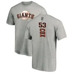 Jonah Cox San Francisco Giants Men's Backer T-Shirt - Ash