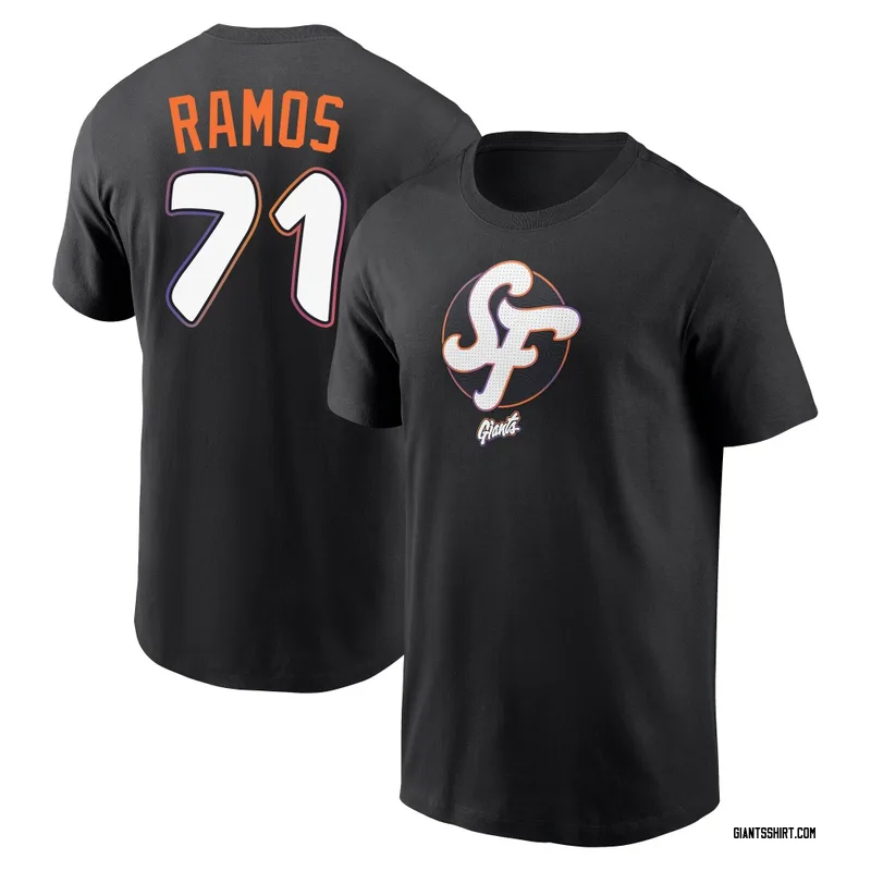 Wilkin Ramos San Francisco Giants Men's Black 2025 City Connect Name & Number T-Shirt