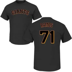 Wilkin Ramos San Francisco Giants Youth Black Roster Name & Number T-Shirt -